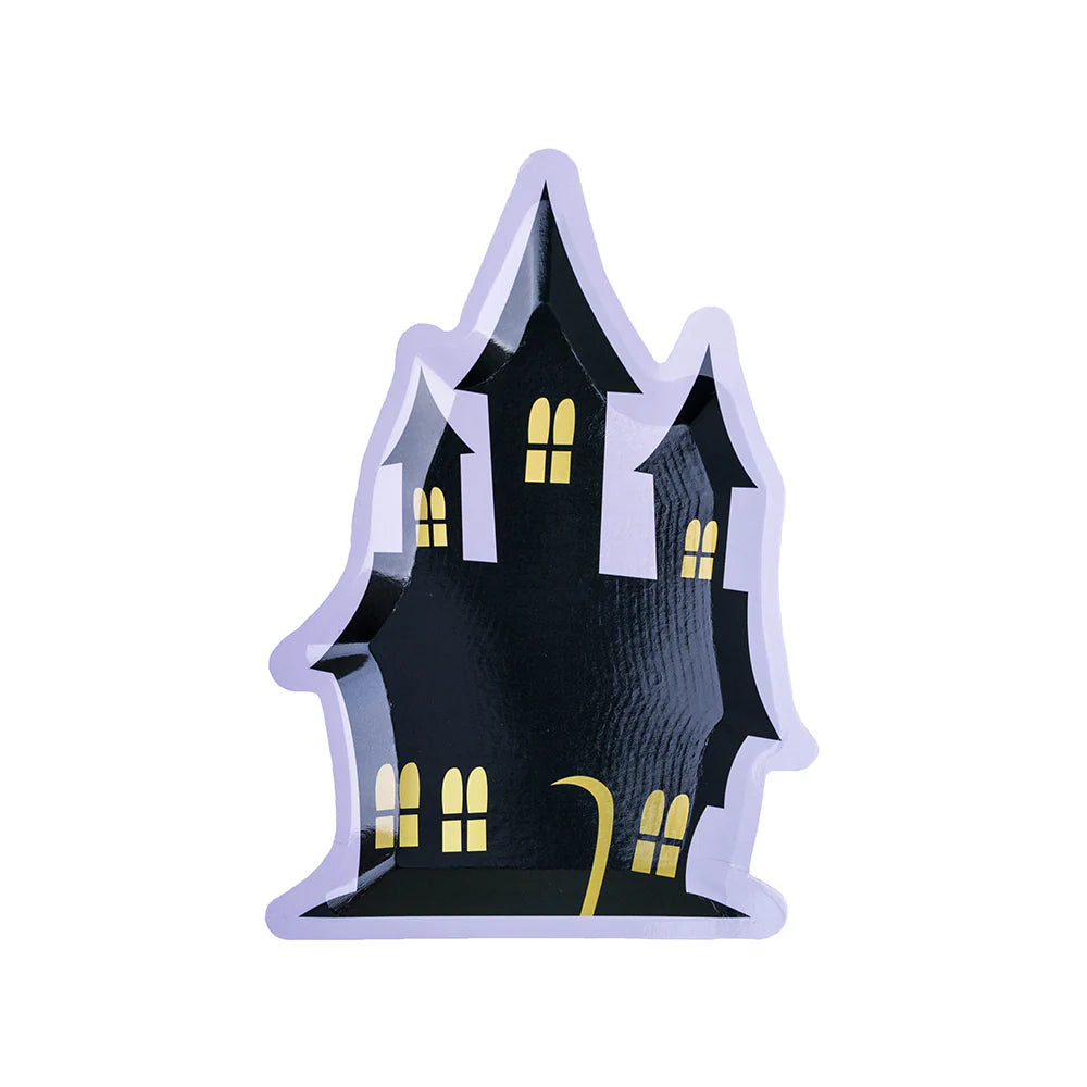 Haunted House Plate