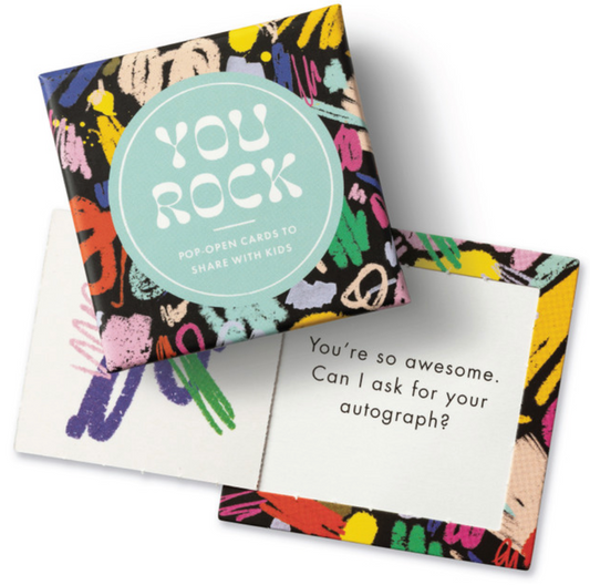 "You Rock" Pop Open Cards for Kids