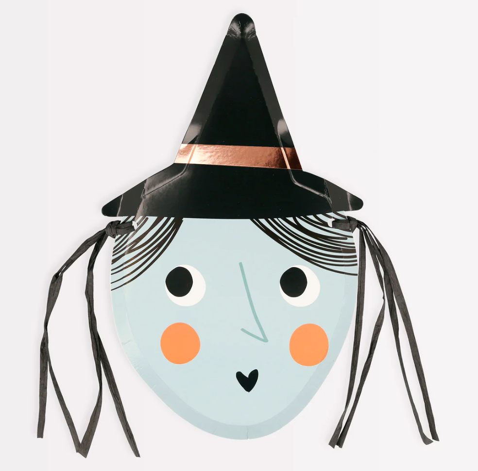 Witch Paper Plate