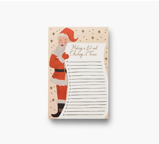 Santa’s List Notepad