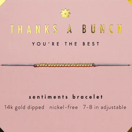 Thanks a Bunch Charm Bracelet