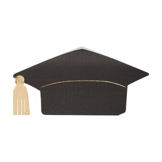 Graduation Cap Shaped Paper Dinner Napkin