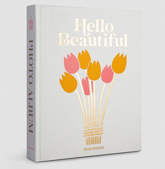 "Hello Beautiful" Photo Album Coffee Table Book