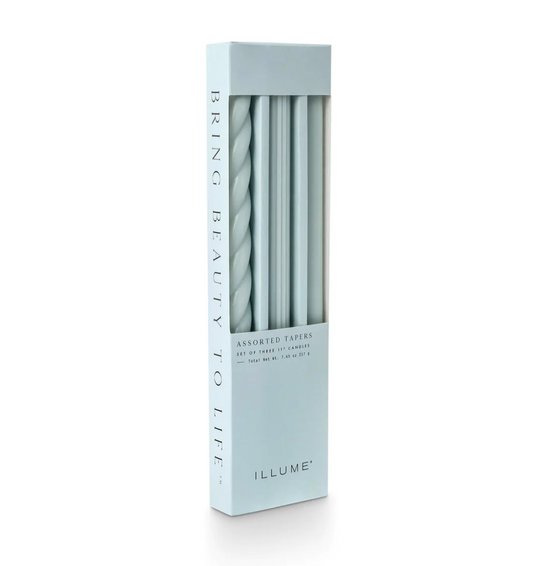 Assorted Taper Candle - Light Blue