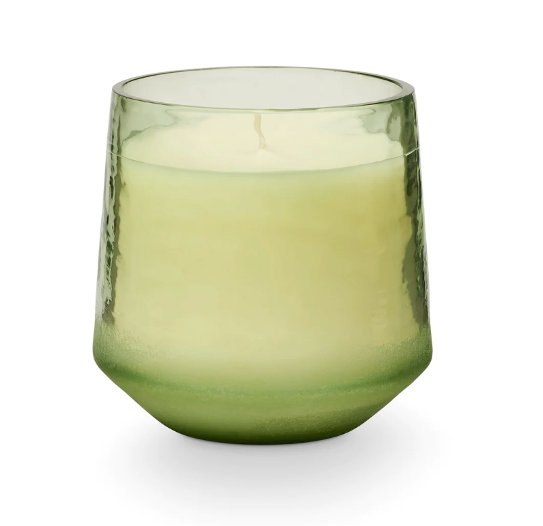 Baltic Glass Candle-Hinoki Sage