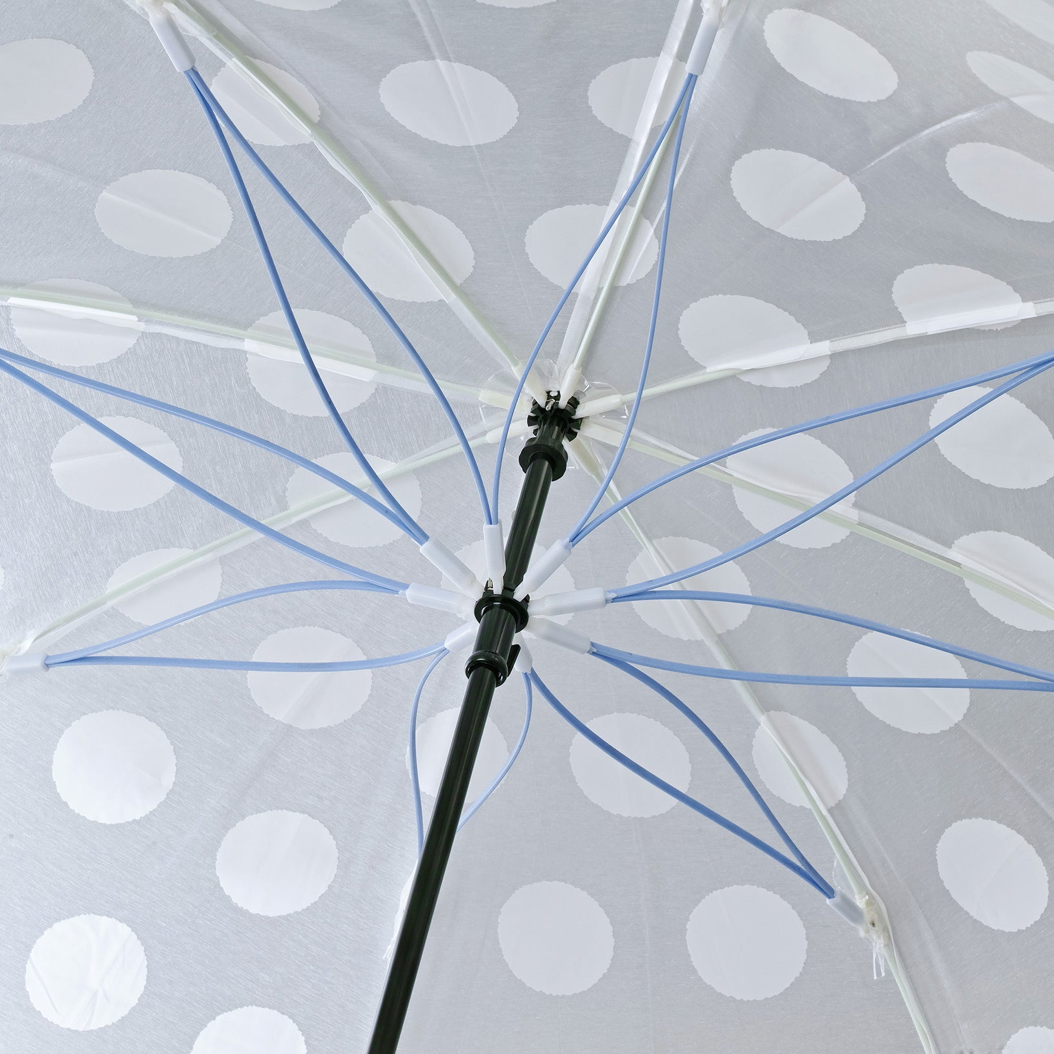 Happy Frosted Umbrella Dot Pattern