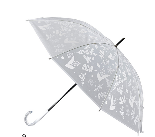 Happy Frosted Umbrella Flower Pattern