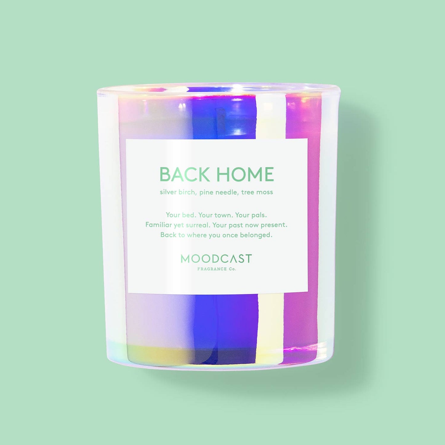 Back Home - Iridescent 8oz Coconut Wax Candle