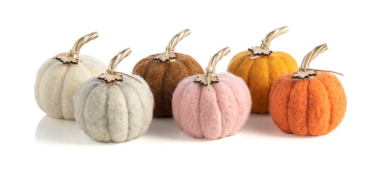 Felt Pumpkins - Assorted Colors