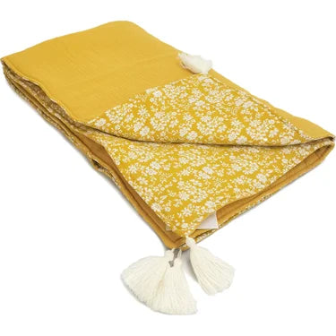 Double Sided Marigold Blanket